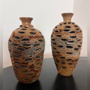 Organic Banksia Seed Vases